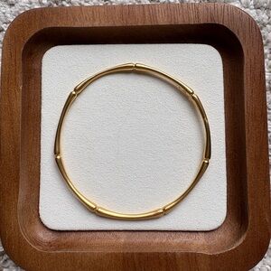 Julie Vos Elegant Gold Bangle Bracelet